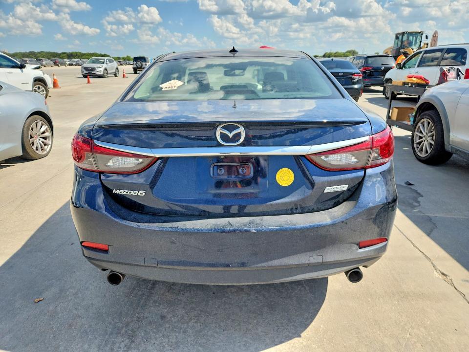 2016 Mazda 6 VIN JM1GJ1W54G1470881 COPART salvage auction — FRONT END, Tx - Certificate Of Title, sold $4,200 on 2026-07-13 (photo 6)