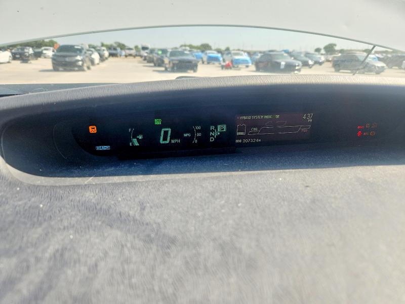 2013 Toyota Prius VIN JTDKN3DU7D5569753 COPART salvage auction — FRONT END, Tx - Certificate Of Title, sold $2,800 on 2026-07-27 (photo 9)