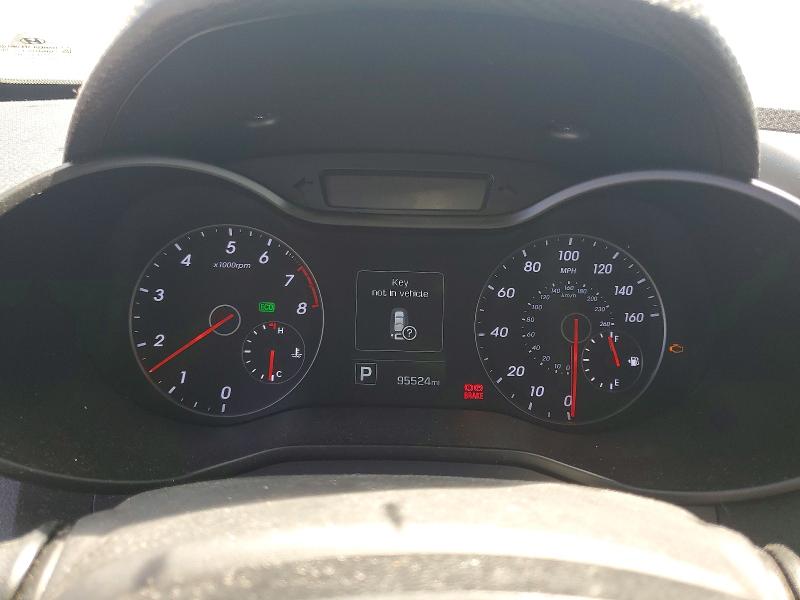 2016 Hyundai Veloster VIN KMHTC6AE8GU302765 COPART salvage auction — NORMAL WEAR, Ca - Dis/Dlr/Exp Only Clean Title, sold $1,250 on 2026-07-31 (photo 9)