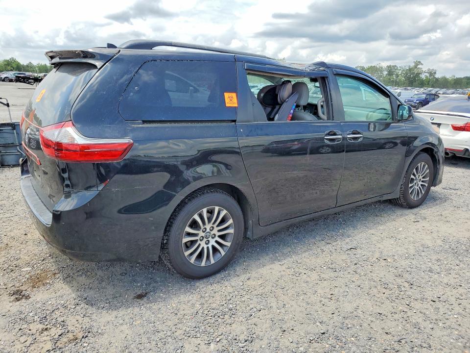 2020 Toyota Sienna VIN 5TDYZ3DC8LS030685 COPART salvage auction — ROOF, Va - Cert Of Title - Salvage, sold $1,000 on 2026-07-29 (photo 3)