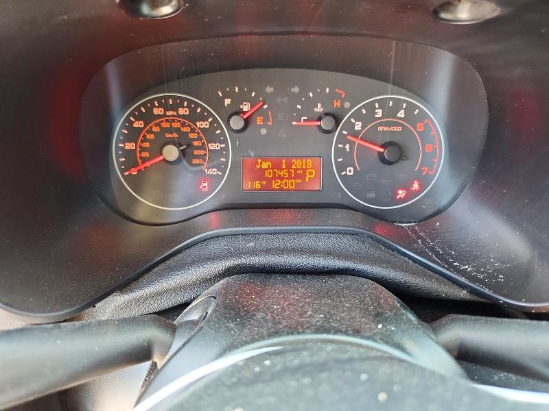 2018 Ram Promaster city VIN ZFBERFAB1J6L06706 COPART salvage auction — FRONT END, Ok - Cert Of Title-Salvage, sold $2,100 on 2026-08-12 (photo 9)