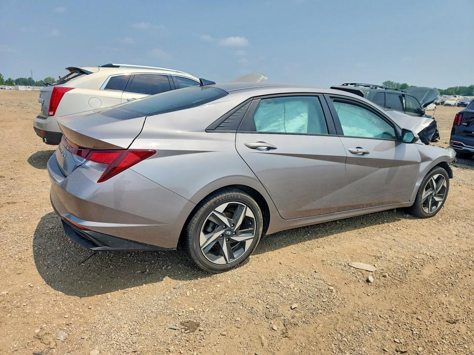 2023 Hyundai Elantra VIN KMHLS4AG2PU402708 COPART salvage auction — FRONT END, Salvage Title, sold $1,400 on 2026-07-30 (photo 3)