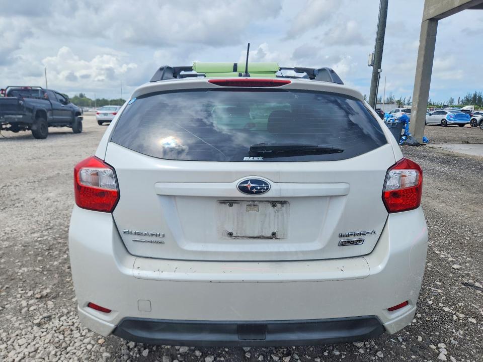 2013 Subaru Impreza VIN JF1GPAL62D2820399 COPART salvage auction — FRONT END, Fl - Cert Of Title Slvg Rebuildable, sold $400 on 2026-07-16 (photo 6)