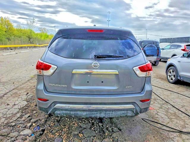 2016 Nissan Pathfinder VIN 5N1AR2MM5GC610161 COPART salvage auction — MINOR DENT/SCRATCHES, Mi - Certificate Of Title, sold $650 on 2026-07-10 (photo 6)