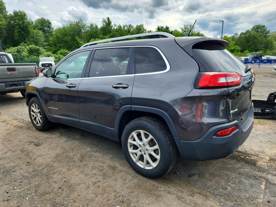 2017 Jeep Cherokee VIN 1C4PJMCB5HW545359 COPART salvage auction — FRONT END, CT - CERT OF TITLE-SALVAGE, sold $475 on 2026-07-23 (photo 2)