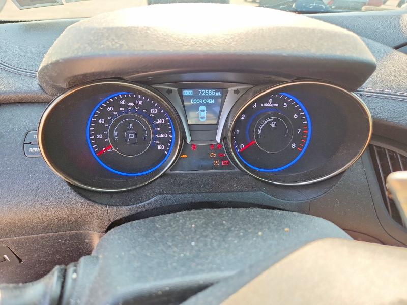 2015 Hyundai Genesis VIN KMHHU6KJ2FU127555 COPART salvage auction — FRONT END, Ny - Certificate Of Title, sold $80 on 2026-07-08 (photo 9)