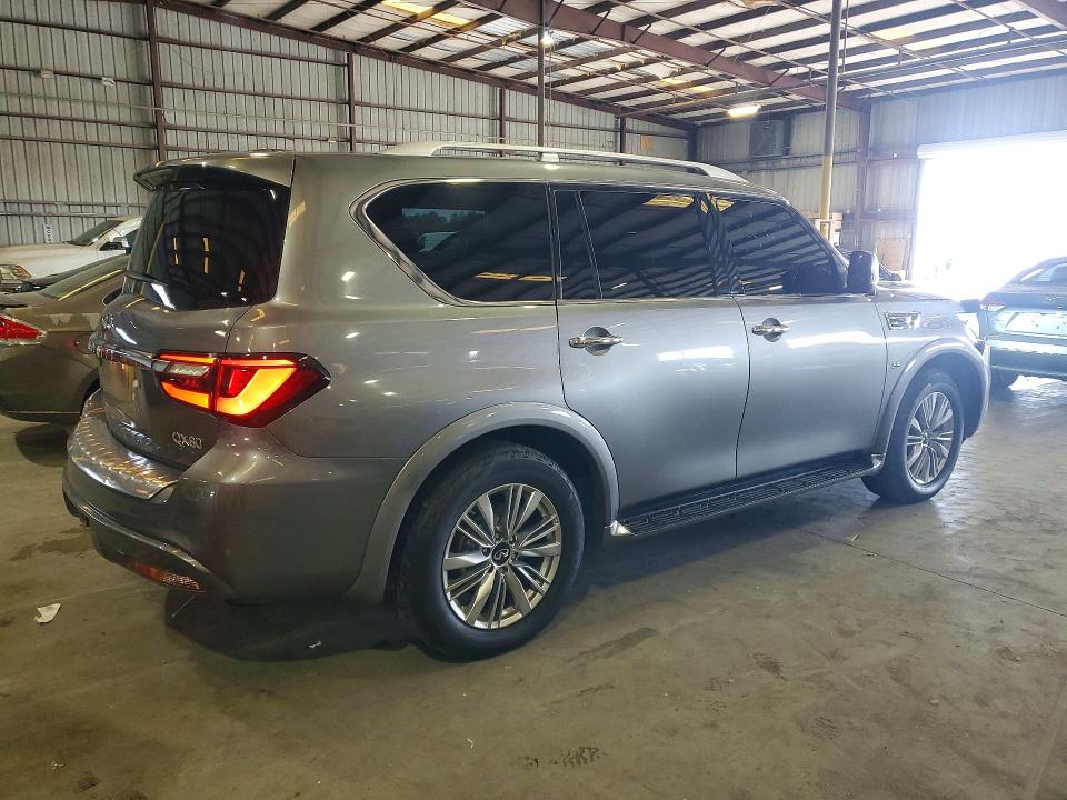 2018 Infiniti Qx80 VIN JN8AZ2NF5J9661379 COPART salvage auction — FRONT END, Fl - Cert Of Title Slvg Rebuildable, sold $3,400 on 2026-08-03 (photo 3)