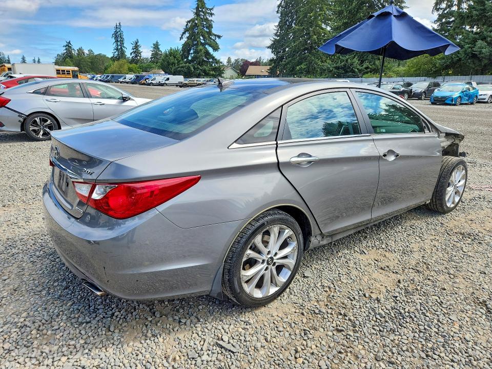 2013 Hyundai Sonata VIN 5NPEC4AB5DH584845 COPART salvage auction — FRONT END, Wa - Bill Of Sale, sold $625 on 2026-07-31 (photo 3)