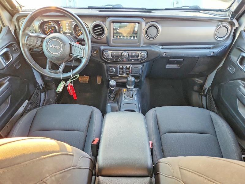 2022 Jeep Gladiator VIN 1C6HJTAGXNL138672 COPART salvage auction — FRONT END, TX - DIS/DLR/EXP ONLY SALVAGE TITLE (P), sold $13,900 on 2026-07-29 (photo 8)