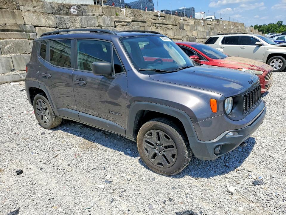 2019 Jeep Renegade VIN ZACNJBAB1KPK55247 COPART salvage auction — FRONT END, KY - CERTIFICATE OF TITLE, sold $1,600 on 2026-08-14 (photo 4)