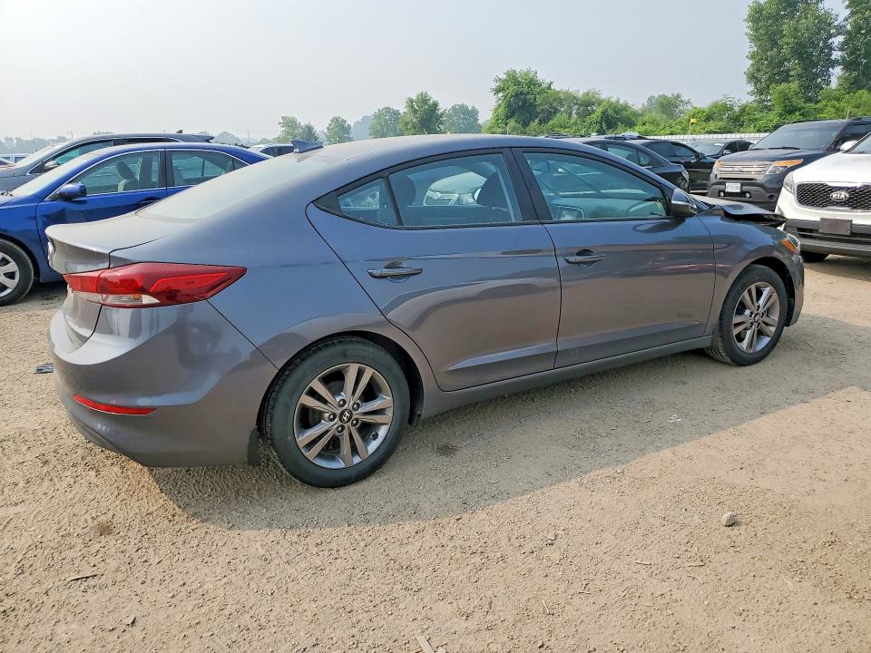 2018 Hyundai Elantra VIN KMHD84LF1JU683480 COPART salvage auction — MECHANICAL, On - Permit Salvage, sold $425 on 2026-07-30 (photo 3)