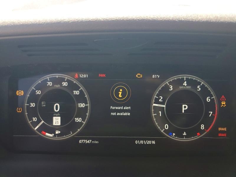 2018 Land rover Discovery VIN SALRR2RV9JA054005 COPART salvage auction — SIDE, CA - DIS/DLR/EXP ONLY CLEAN TITLE, sold $8,500 on 2026-07-24 (photo 9)