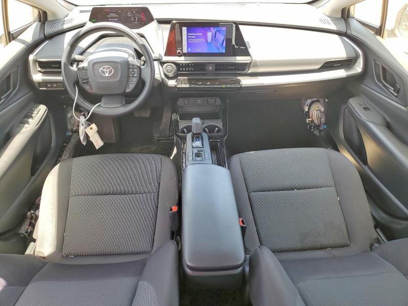 2023 Toyota Prius VIN JTDACAAUXP3009123 COPART salvage auction — WATER/FLOOD, Tx - Salvage Title-Flood Damage, sold $9,400 on 2026-08-18 (photo 8)