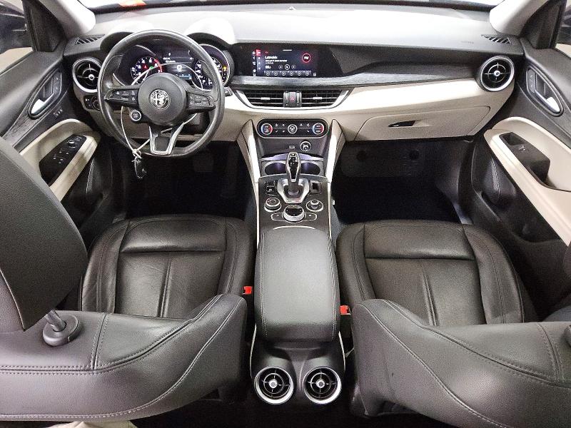 2021 Alfa romeo Stelvio VIN ZASPAKAN6M7D11339 COPART salvage auction — REAR END, Il - Certificate Of Title, sold $11,800 on 2026-08-11 (photo 8)