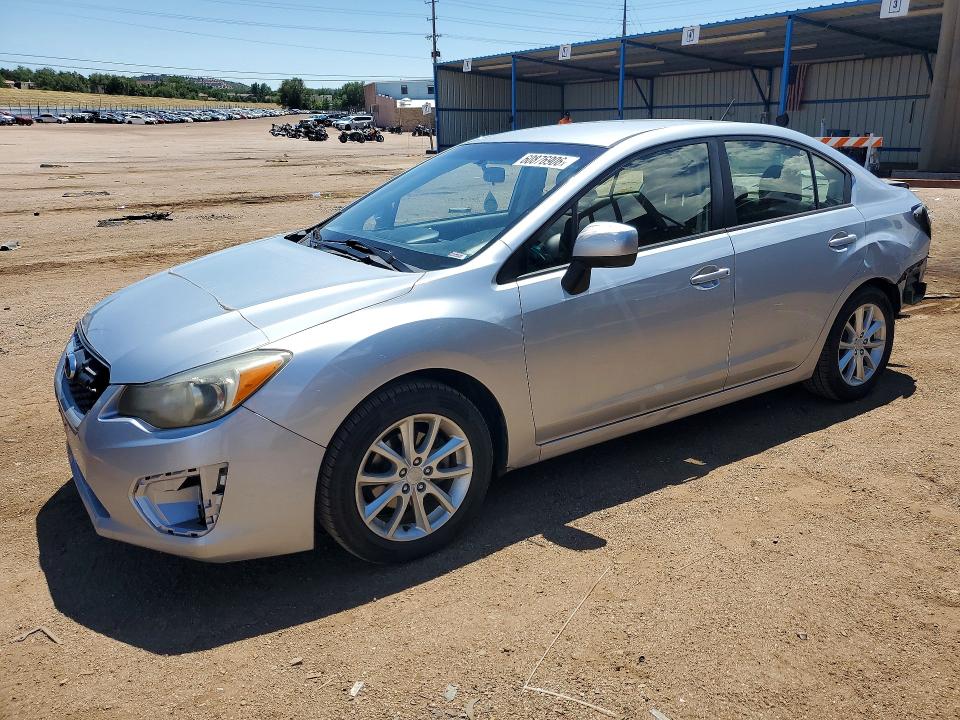 2013 Subaru Impreza VIN JF1GJAB66DH009172 COPART salvage auction — REAR END, Co - Dis/Dlr/Exp Only Clean Title, sold $1,350 on 2026-07-15 (photo 1)