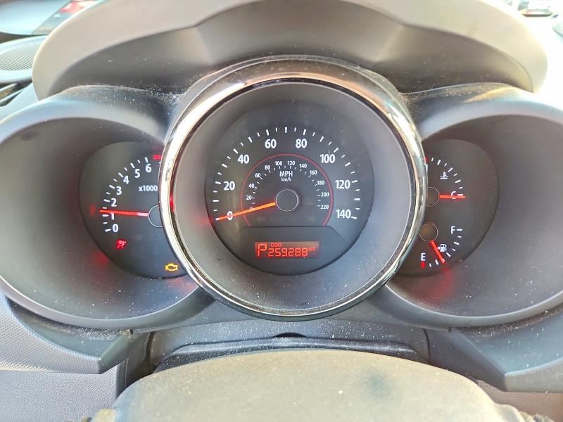 2010 Kia Soul VIN KNDJT2A25A7172413 COPART salvage auction — SIDE, OH - CERT OF TITLE-SALVAGE, sold $90 on 2026-07-21 (photo 9)