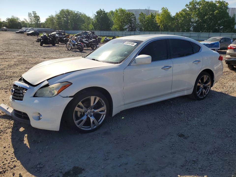 2011 Infiniti M37 VIN JN1BY1AR2BM370367 COPART salvage auction — FRONT END, NY - MV-907A SALVAGE CERTIFICATE, sold $250 on 2026-08-03 (photo 1)