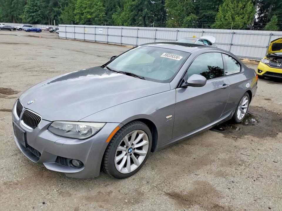 2012 BMW 3 series VIN WBAKF5C51CE656613 COPART salvage auction — SIDE, WA - BILL OF SALE, sold $950 on 2026-07-27 (photo 1)