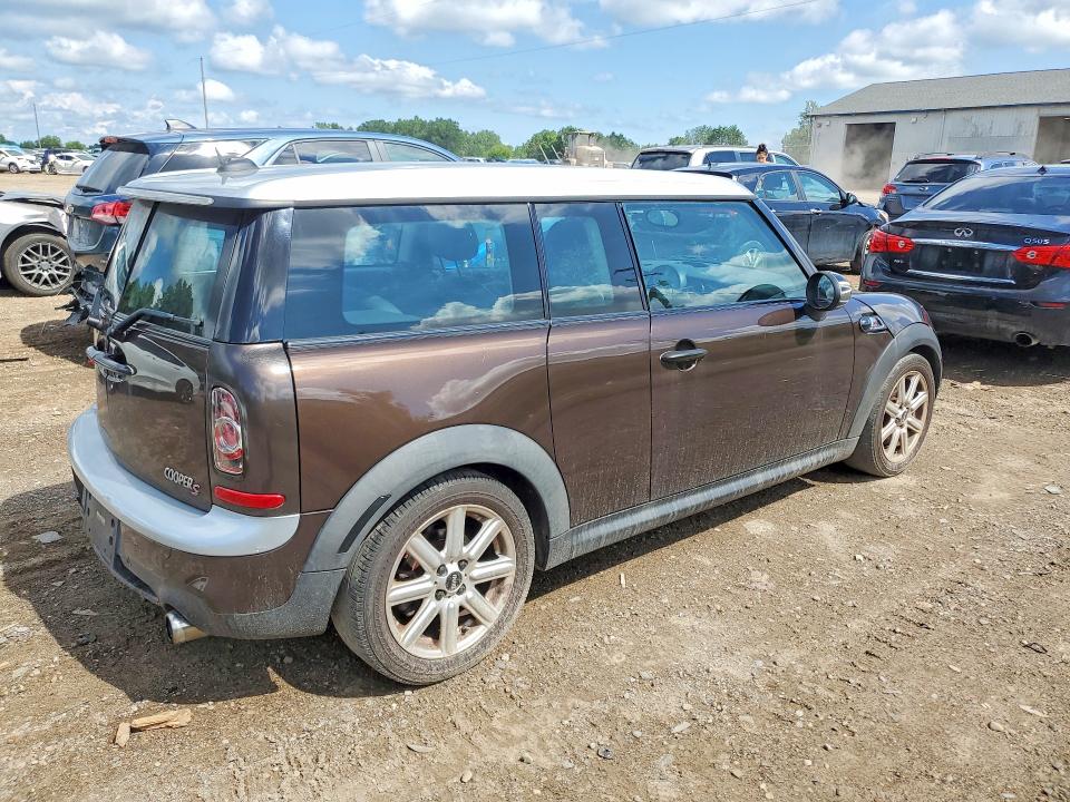 2011 Mini Cooper VIN WMWZG3C56BTY30962 COPART salvage auction — REAR END, Mi - Certificate Of Title, sold $650 on 2026-08-19 (photo 3)