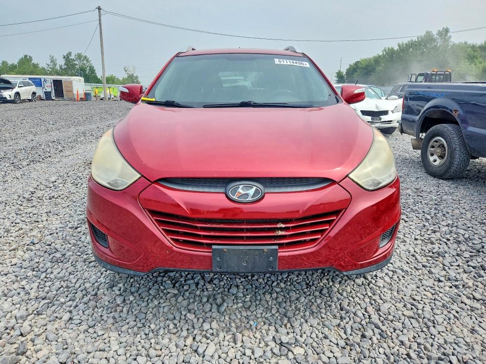 2012 Hyundai Tucson VIN KM8JU3AC8CU524928 COPART salvage auction — REAR END, IL - CERTIFICATE OF TITLE, sold $175 on 2026-07-27 (photo 5)