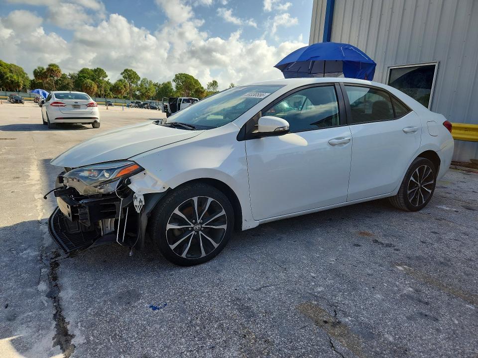 2019 Toyota Corolla VIN 5YFBURHE6KP923674 COPART salvage auction — FRONT END, Fl - Cert Of Title Slvg Rebuildable, sold $4,150 on 2026-07-15 (photo 1)