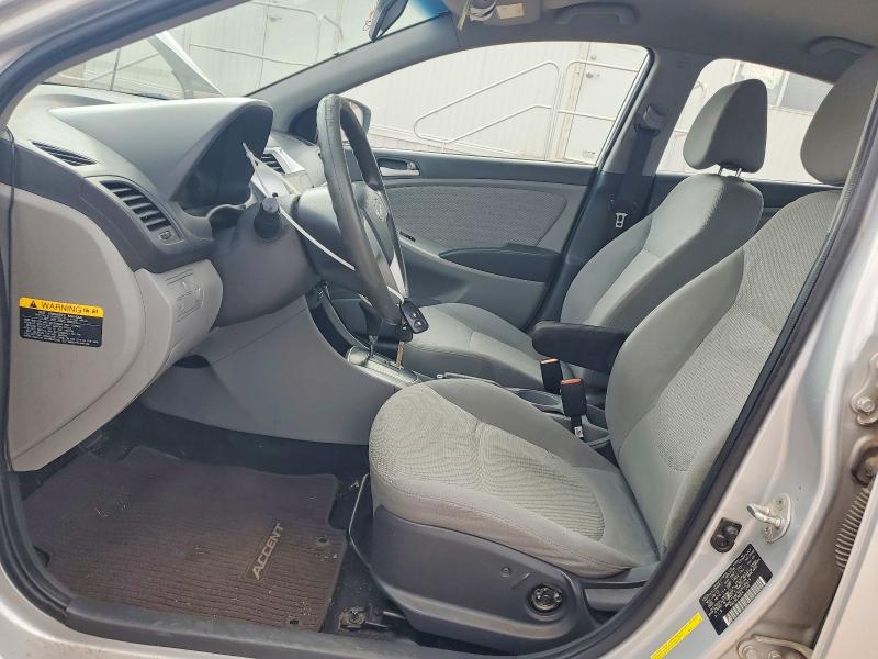 2014 Hyundai Accent VIN KMHCT4AE5EU608629 COPART salvage auction — NORMAL WEAR, Ok - Certificate Of Title, sold $950 on 2026-07-28 (photo 7)