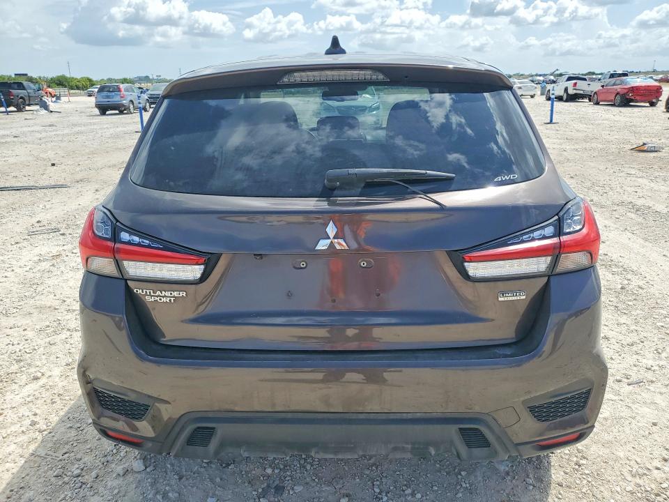 2023 Mitsubishi Outlander VIN JA4ARUAU4PU011485 COPART salvage auction — FRONT END, Salvage Title, sold $6,600 on 2026-07-23 (photo 6)