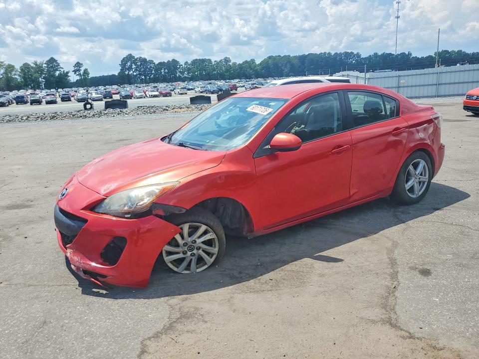 2013 Mazda 3 VIN JM1BL1V77D1819180 COPART salvage auction — FRONT END, Nc - Salvage Certificate Of Title, sold $250 on 2026-07-28 (photo 1)