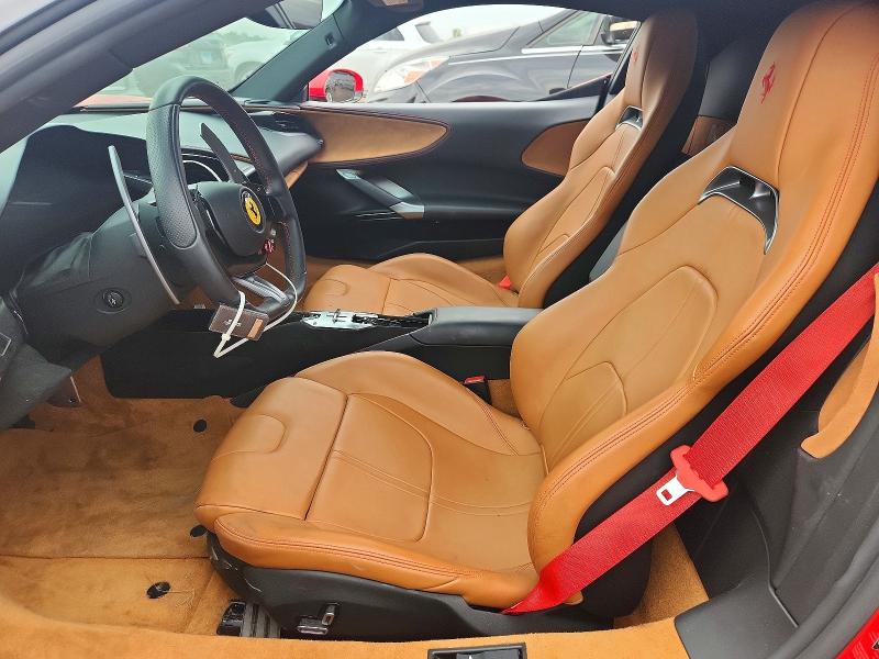 2021 Ferrari VIN ZFF95NLA2M0263155 COPART salvage auction — FRONT END, Il - Salvage Certificate, sold $92,000 on 2026-09-03 (photo 7)