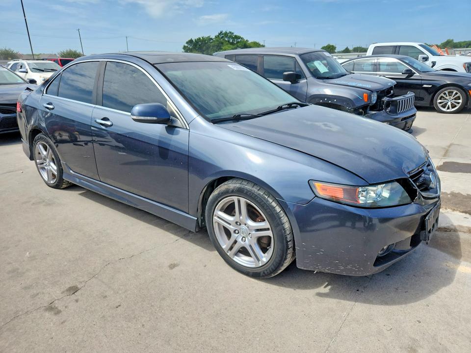 2005 Acura Tsx VIN JH4CL96905C015326 COPART salvage auction — ROOF, TX - SALVAGE VEHICLE TITLE (P), sold $200 on 2026-07-13 (photo 4)