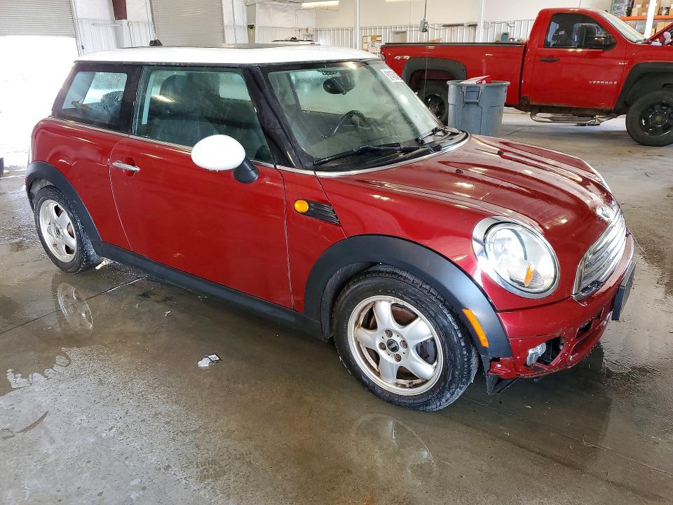 2009 Mini Cooper VIN WMWMF33519TU70314 COPART salvage auction — FRONT END, Mn - Certificate Of Title, sold $70 on 2026-07-20 (photo 4)