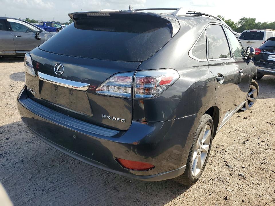 2010 Lexus Rx 350 VIN JTJZK1BA4A2406945 COPART salvage auction — FRONT END, Tx - Certificate Of Title, sold $3,850 on 2026-07-31 (photo 3)