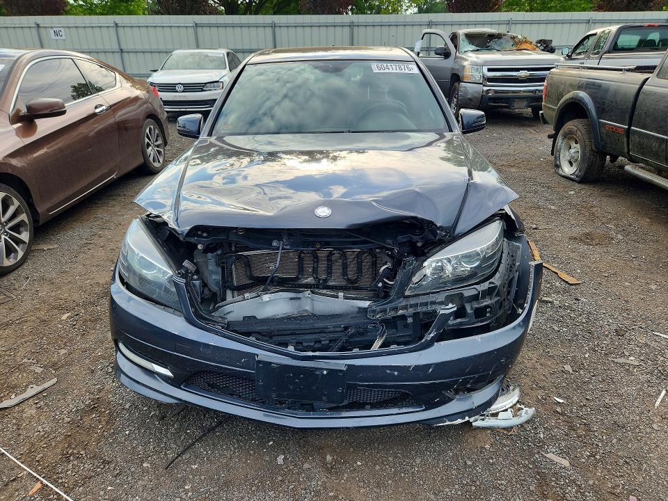 2011 Mercedes-benz C class VIN WDDGF8BB3BR163563 COPART salvage auction — FRONT END, CT - CERT OF TITLE-SALVAGE, sold $550 on 2026-08-14 (photo 5)