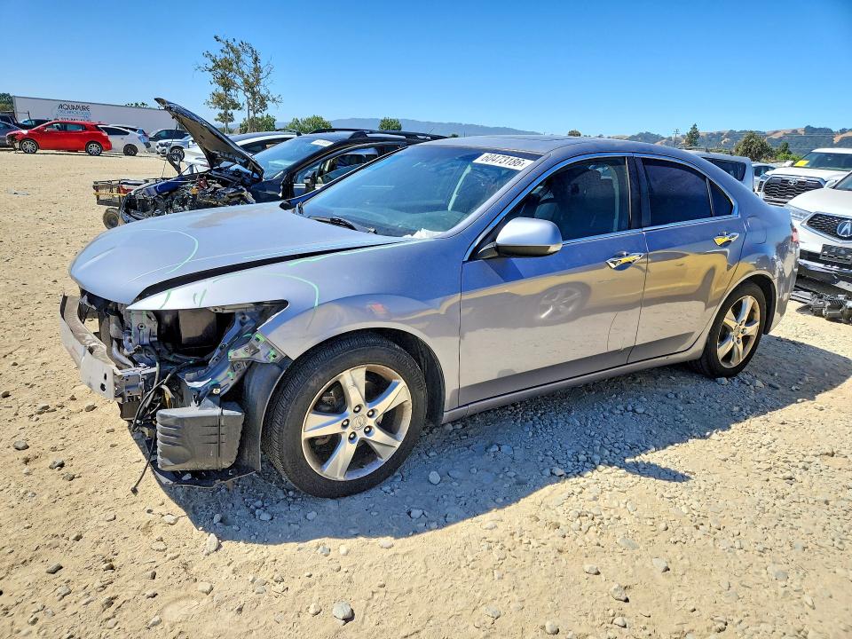 2012 Acura Tsx VIN JH4CU2F61CC018212 COPART salvage auction — FRONT END, Ca - Salvage Certificate, sold $500 on 2026-07-14 (photo 1)