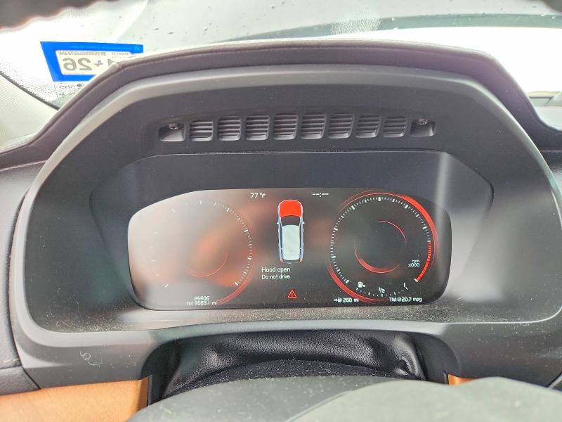 2019 Volvo Xc90 VIN YV4A22PL5K1490424 COPART salvage auction — WATER/FLOOD, Tx - Salvage Title-Flood Damage, sold $6,700 on 2026-08-20 (photo 9)