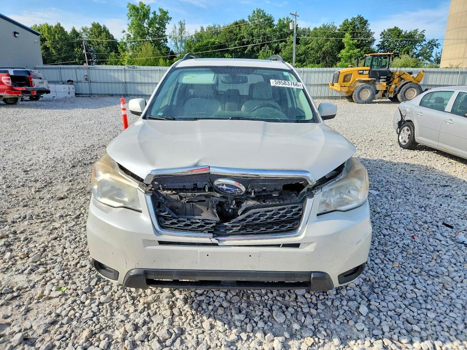 2014 Subaru Forester VIN JF2SJAEC3EH416083 COPART salvage auction — FRONT END, Mi - Certificate Of Title, sold $175 on 2026-07-23 (photo 5)