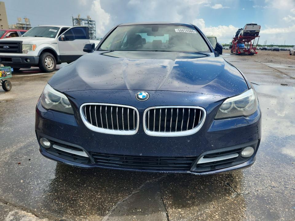 2016 BMW 5er VIN WBA5A5C54GD529099 COPART salvage auction — WATER/FLOOD, LA - CERT OF TITLE-SALVAGE FLOOD, sold $375 on 2026-07-22 (photo 5)