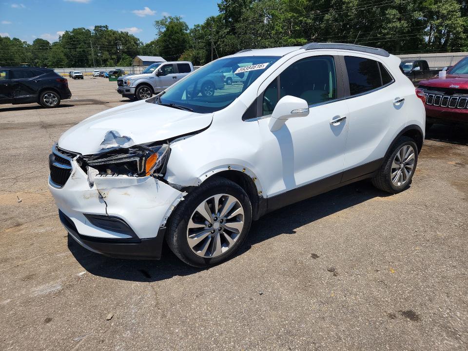 2019 Buick Encore VIN KL4CJASB3KB762058 COPART salvage auction — FRONT END, Al - Cert Of Title-Salvage Title, sold $850 on 2026-08-03 (photo 1)