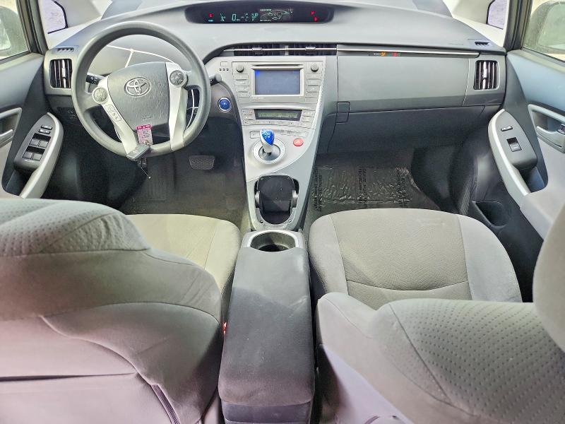 2013 Toyota Prius VIN JTDKN3DUXD1619813 COPART salvage auction — REAR END, Ut - Salvage Certificate, sold $900 on 2026-07-21 (photo 8)