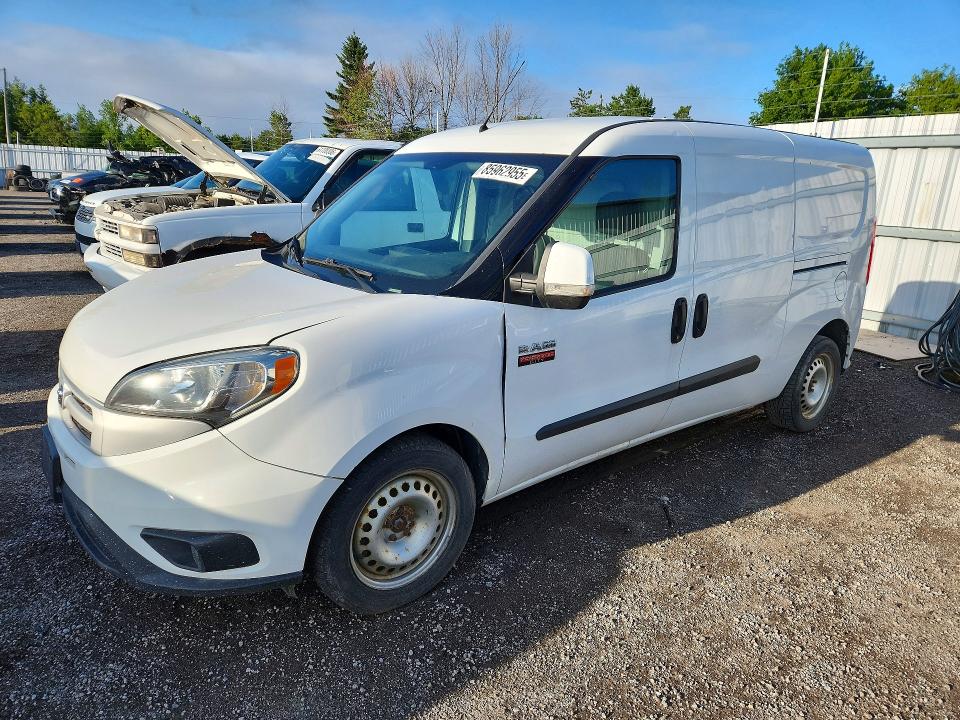 2015 Ram Promaster city VIN ZFBERFDT4F6950356 COPART salvage auction — FRONT END, On - Permit Salvage, sold $350 on 2026-08-18 (photo 1)