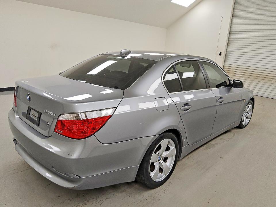 2007 BMW 5 series VIN WBANE73557CM57500 COPART salvage auction — MECHANICAL, TX - CERTIFICATE OF TITLE, sold $150 on 2026-08-04 (photo 3)