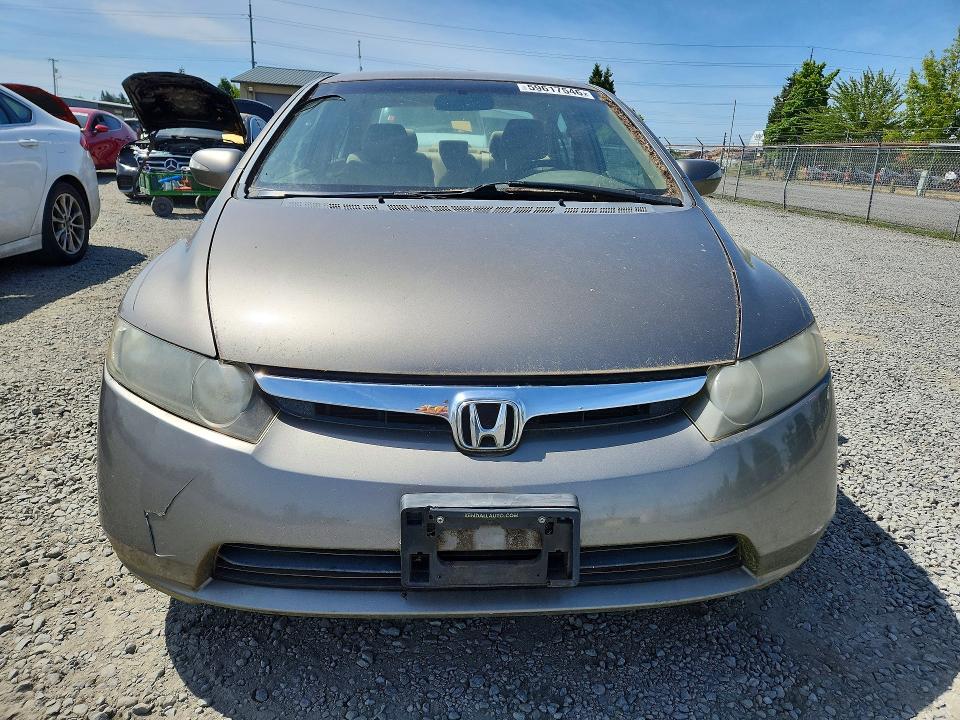 2007 Honda Civic hybrid VIN JHMFA36257S019755 COPART salvage auction — FRONT END, Or - Certificate Of Title, sold $200 on 2026-07-07 (photo 5)