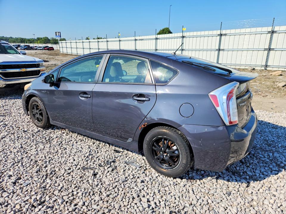 2014 Toyota Prius VIN JTDKN3DU5E1742629 COPART salvage auction — FRONT END, Mo - Certificate Of Title, sold $875 on 2026-07-20 (photo 2)