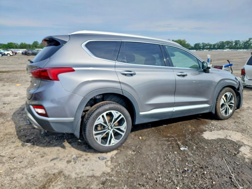 2019 Hyundai Santa fe VIN 5NMS53AA1KH119830 COPART salvage auction — FRONT END, Va - Cert Of Title - Salvage, sold $7,300 on 2026-07-29 (photo 3)