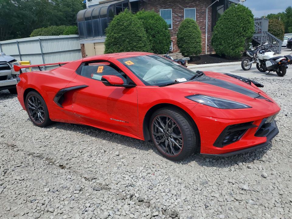 2024 Chevrolet Corvette VIN 1G1YB3D48R5101985 COPART salvage auction — FRONT END, Salvage Title, sold $16,700 on 2026-08-26 (photo 4)