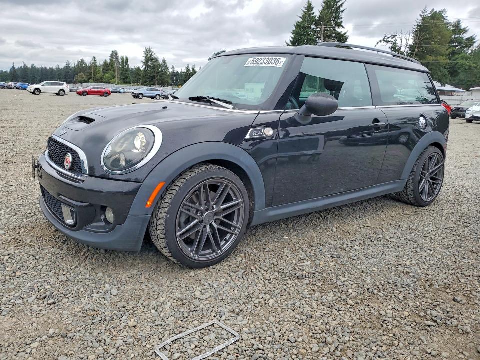 2011 Mini Cooper VIN WMWZG3C52BTY37259 COPART salvage auction — UNDERCARRIAGE, WA - VEHICLE CERT OF OWNERSHIP-TITL, sold $1,450 on 2026-07-31 (photo 1)