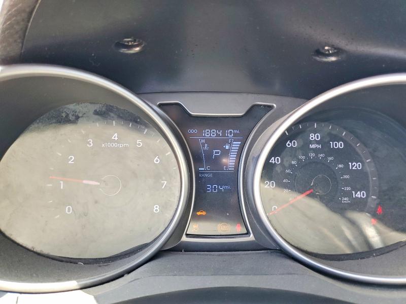 2013 Hyundai Veloster VIN KMHTC6AD4DU147005 COPART salvage auction — REAR END, Tx - Salvage Vehicle Title, sold $250 on 2026-07-23 (photo 9)