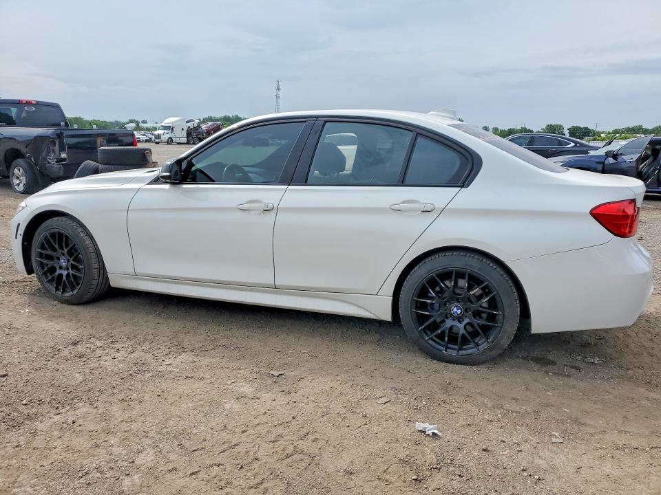 2015 BMW 3er VIN WBA3B9C50FP982810 COPART salvage auction — SIDE, ON - PERMIT NO BRAND - UNFIT, sold $4,800 on 2026-07-21 (photo 2)