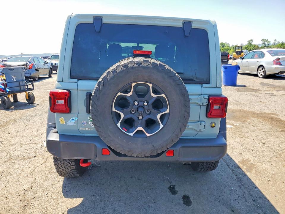 2023 Jeep Wrangler / VIN 1C4HJXFG6PW611865 COPART salvage auction — FRONT END, Pa - Certificate Of Salvage, sold $19,200 on 2026-07-31 (photo 6)