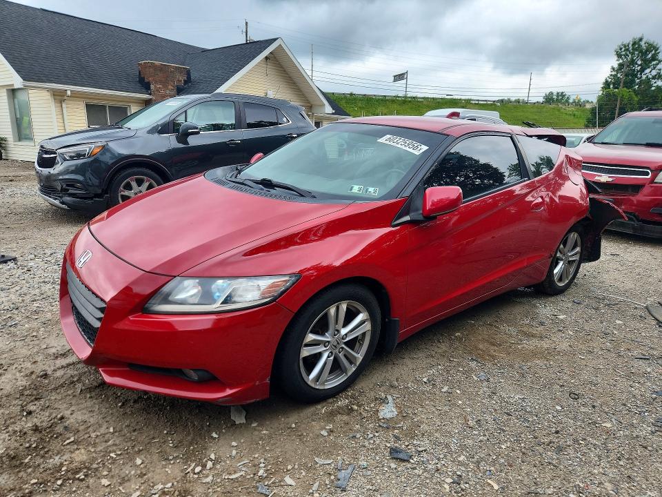 2011 Honda Cr-z VIN JHMZF1D6XBS007604 COPART salvage auction — REAR END, OH - CERT OF TITLE-SALVAGE, sold $90 on 2026-07-22 (photo 1)